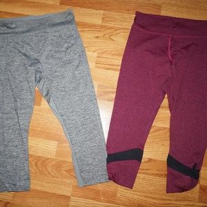 BUNDLE! 2 Forever21 Crop Leggings